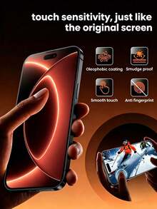 Mr. War Gorilla 3pcs High Definition Tempered Glass Screen Protector - [Compatible With 2026 Models] 9H High Hardness Durable Glass, Resistant To Damage, For Storage In Backpacks And Pockets, Scratch-Resistant For Frequent Use. Surface Coating Repels Water Stains And Fingerprint Residue. Compatible With IPhone Duo/18 Pro Max/18 Pro/18/17E/17 Pro Max/16 Pro Max/15 Pro Max/14 Pro Max/13 Pro Max/12 Pro Max/11 Pro Max/17 Pro/16 Pro/15/14/13/12/11 And Other Series. Phone Accessories, Easy Installation - Clear - View 7