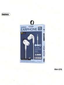 REMAX Wired In-Ear Headphones Ergonomic Design Comfortable Fit Clear Calls Lightweight And Comfortable Enjoy Lossless Sound Quality Compatible With Apple And Huawei - View 8