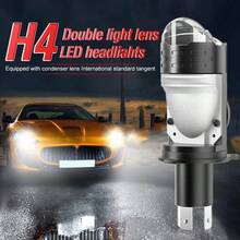 H4 Motorcycle/Car Projector Lens LED Headlight Bulb 300W Canbus Turbo 6000K H4 High/Low Beam Fog Light LED Diode Plug And Play 12V 24V - H4*1 for Moto - View 5