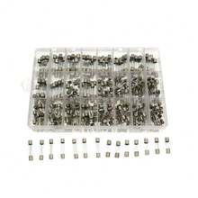 360x Assorted Glass Fuses Quick Blow Fast Acting Tube 5x20mm 6x30mm Box Fuse Kit - A - View 2