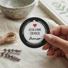 Creative Mariu Handmade Hang Tags, Made With Love (100 Pcs) - Model 4 - View 4