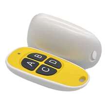 Controle Clonável Copiador 433Mhz Amarelo - A - Visão 2