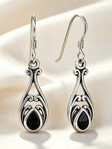 1 Pair Charming Earrings Women Christmas Party Accessory Gift - 1# - View 3