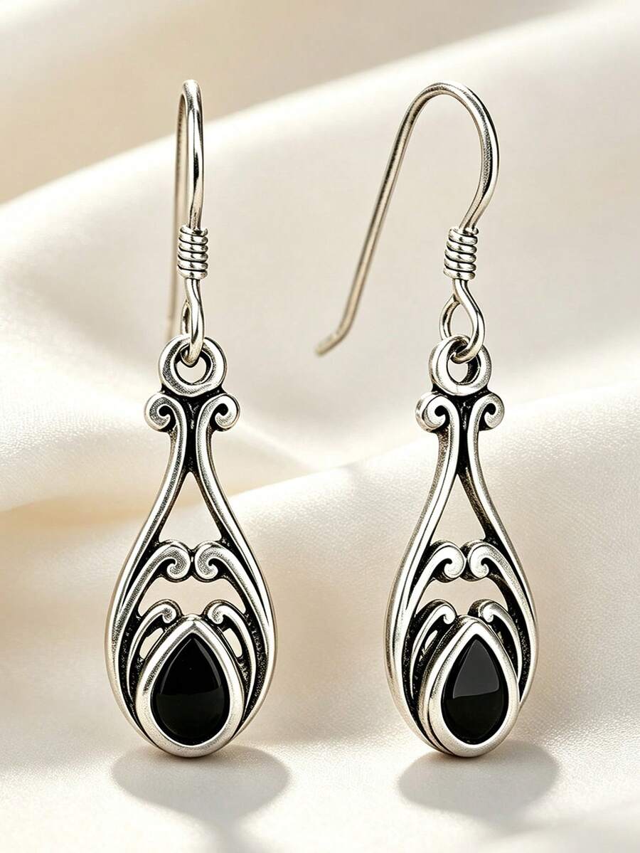 1 Pair Charming Earrings Women Christmas Party Accessory Gift - 1# - View 1