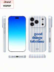 Striped Element Fashion Phone Case, Compatible With Iphone 18/17/16/15/14/13/12/11 Pro Max/Pro Plus/12 Mini/13 Mini, Suitable For Galaxy S26 S25 S24 S23 S22 S21 Plus Ultra - Mixed Color 1 - View 2