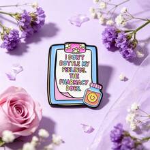 Enamel Lapel Pin Badge Brooches, Fashion Metal Decorative Pins For Backpack Bag Jacket Clothing, Perfect Gift For Men Women Best Friends - Multicolor - View 10