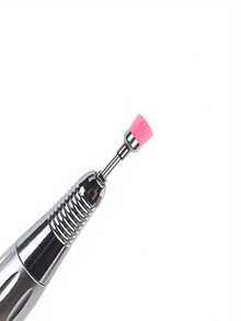 2Pcs Nail Drill Cleaning Brush, Metal Shank Dust Remover Brush For Nail Drill Bits, Nail Art Cleaning Tool - Multicolor - View 5