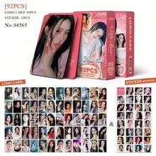 92pcs IDLE Miyeon K POP LOMO Collectible Photocards, Photo Cards, Arirang, BTS21 Accessories, Bangtan, Photo Card, Photocard - Card - View 1