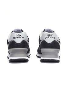 New Balance 2026 New 574 Series Retro Running Shoes Unisex Casual Sneakers ML574EVB - Black - View 5