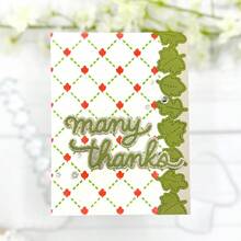 Autumn Leaf Lace Metal Cutting Die, Suitable For DIY Scrapbooking Decoration Craft Die Cutting Embossing Card Making Template Scrapbook And Craft Photo Album Decoration Embossing - LG26-8476 - View 7