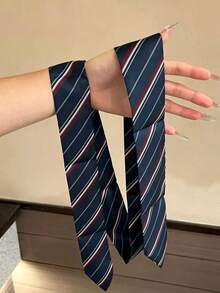 1 Piece Men Fashion Striped Hand Tie Decoration Suitable For Christmas Carnival Thanksgiving And Other Festivals, Parties And Daily Wear - A-9558 - View 3