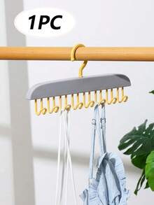 Dopamine Styleclothes Rack,Wavy Over-The-Door Hook Rack-A Multifunctional Hanger For Bras, Hats, Bags, And Accessories; Space-Saving And Suitable For Homes And Dormitories.Closet Organizer And Storage - Multicolor - View 18