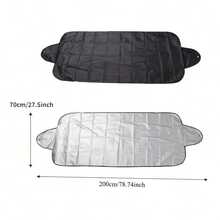 1pc Car Cover,Foldable Vehicle Sunshade With Window Cover Design, All Season Auto Accessory For Sedans, SUVs And Trucks, Portable Storage Design For Outdoor Parking, Travel, Daily Use, Wind And Weather Protection Style, Convenient Car Decoration Gift - Multi-color - View 12