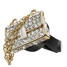 1pc Shiny Crystal High Heel Car Air Vent Clip, Crystal Handbag Car Fragrance Air Vent Clip Pendant, Rhinestone Diffuser Air Vent Clip, Shiny Car Air Conditioner Decoration, Exquisite Christmas Gift, New Year Gift, Exquisite Gift For Friends - Rhinestone Air Vent Ornament - View 19