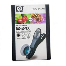 3-In-1 External Phone Lens Kit 180° Fisheye + 0.65x Wide Angle + 10x Zoom Lens Universal Phone Photography Accessory For Daily Shooting Creative Magnification And Detail - A - View 11