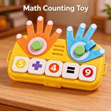 10pcs Finger Counting Math Operation Desktop Game With Box, Birthday Christmas Easter Party Small Gift Box, Holiday Gift, Prank Toy, Interactive Educational Early Learning Toy - Multicolor - View 3