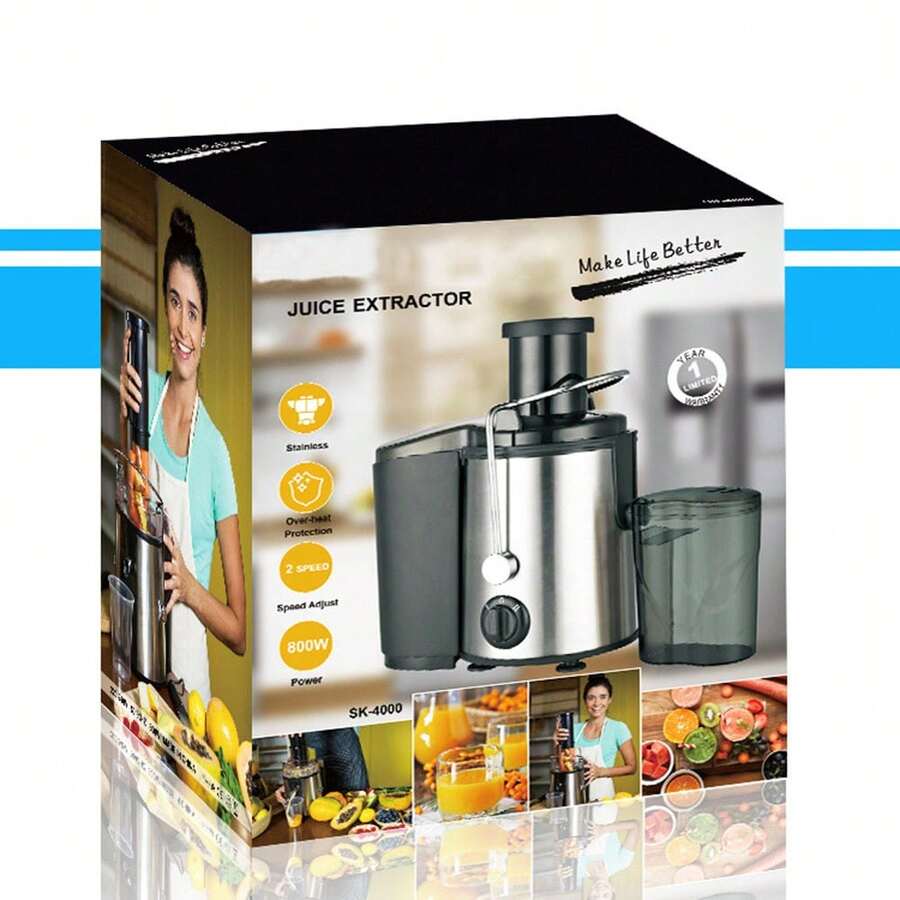 Kitchen Blender With Mixer - Black - View 1