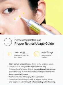 celimax VITA-A 視黃醇緊緻增效精華液，高濃度視黃醇與維生素 A 抗老精華，減少皺紋與細紋，緊緻平滑肌膚 X2，雙入組 - 30毫升 - 查看 2