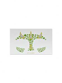 1pc Green Dragon Horn Monster Face Rhinestone Sticker, Self-Adhesive Glitter Dragon Horn Scale Face Decoration, Suitable For Halloween, Cosplay, EDM Party Temporary Face Sticker - Multicolor - View 6
