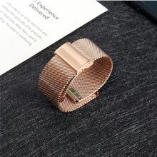 1pc Milanese Loop 304 Stainless Steel Quick Release Rose Gold Strap Compatible With Apple Watch HW DW, Unisex (Watch Not Included) - Rose Gold - View 2