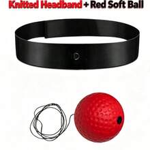 1pc Popular Home Boxing Reflex PU Ball, Head-Mounted Boxing Reaction Training Speed Ball, Adult Fitness Speed Ball, Training Elastic Rebound Ball, Protective Gear Set - Training - Boxing - Interactive - Multicolor - View 7