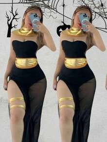 Cosplay Clothing - Black - View 3