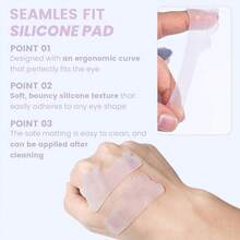 Libeauty 1 Pair Eyelash Lifting Pads Lash Perm Rods For Softening,Super Soft And Ultra Thin,Salons And DIY Use,Reusable For Eyelash Perming - Multicolor - View 5