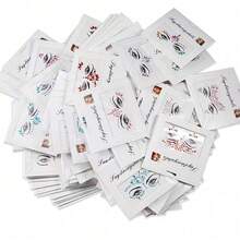 5/10/15/30pcs Facial Jewelry Stickers, Shiny Rhinestone Jewelry Stickers, Mermaid Face, Durable 3D, Suitable For Birthday Party Accessories, Masquerade, Bridal Makeup, Cosplay, Halloween And Photo Props - A - View 10