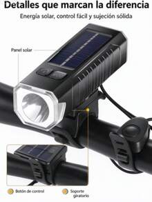 Bicycle Light Set - Black - View 8