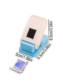 1PC Large Effort-Saving Stamp Embosser, Creative Pattern Design Paper Punch, Used For Decorating Envelopes And Crafts, Scrapbook And Journal Making, Gift For Friends - Single Piece - View 21
