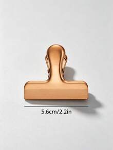Custom Stainless Steel Sealing Clip, Customizable Text, Personalized Engraved Diary Clip, Can Be Used As Wallet Clip And Stationery Clip, Ideal Choice For Office - Multicolor - View 15