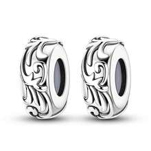 2Pcs/Set Vintage Scrollwork Arabesque Silicone Spacer Beads, Basic Charm Beads Fit For Bracelet Necklace DIY Jewelry Making Accessories - C2216+C2216 - View 6