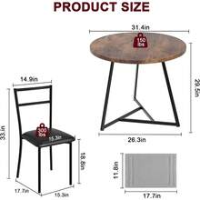 Dining Table & Chair Sets - Brown - View 4