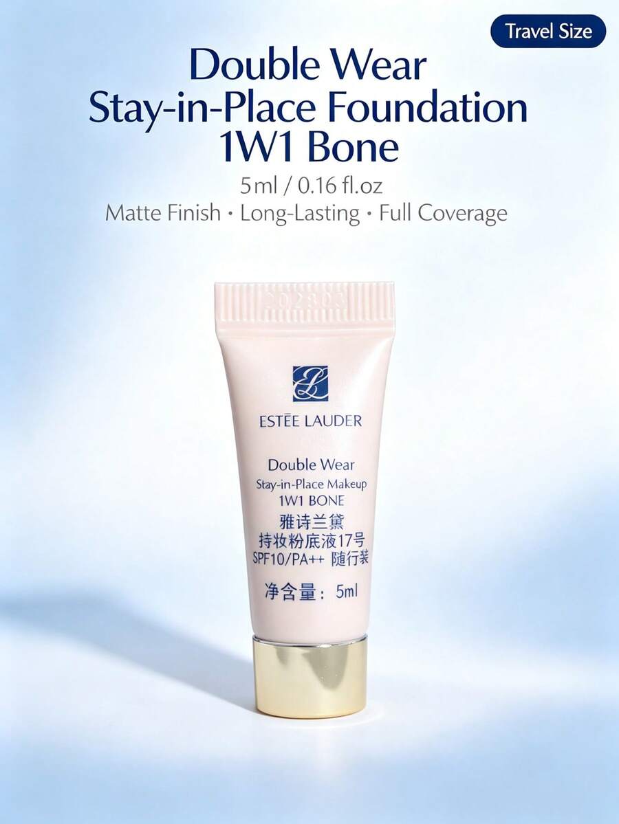Estée Lauder Estee Lauder - 5ml - Ukuran Travel, Alas Bedak dan Concealer Tahan Lama, Pengontrol Minyak, Hasil Akhir Matte Anti Luntur - 5ML - Ukuran untuk Perjalanan - View 1