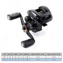 Pro Max Fishing Reel Low Profile Baitcasting Reel Water Drop Reel 7.1:1 8KG Drag 7+1BB - Multicolor - View 3