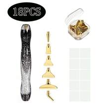 New Threaded Diamond Dot Drilling Tool, Multipurpose Stainless Steel Threaded Tip, Perfect For DIY Mosaic Embroidery Art Projects - A - View 14