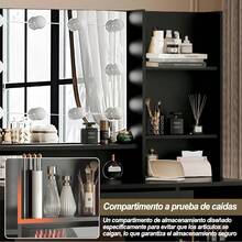 Vanities & Vanity Benches - Black - View 7