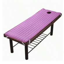 1pc Soft Thickened SPA Massage Bed Mat And Face Cradle Set, Comfortable Face Beauty Bed Cover With Hole - Multicolor - View 10