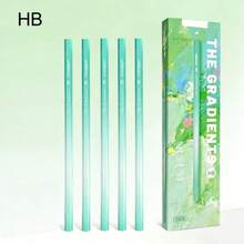 10pcs Gradient Hexagonal Pencils HB/2B High-Quality Writing Drawing Pencils - Sets - View 10