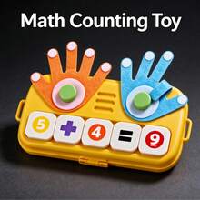 10pcs Finger Counting Math Operation Desktop Game With Box, Birthday Christmas Easter Party Small Gift Box, Holiday Gift, Prank Toy, Interactive Educational Early Learning Toy - Multicolor - View 5