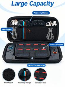 Portable Storage Case Compatible With Switch 2, Can Be Used To Store Game Console And Accessories, Dust-Proof, Shock-Proof, Water-Resistant, Scratch-Resistant - View 7