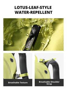 CAMEL CROWN Lightweight Outdoor Hiking Backpack, Unisex, Large Capacity Travel Backpack, Suitable For Hiking And Mountaineering Gear - Fruit Green - View 6