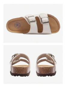 CAMEL CROWN Women's Lightweight Comfortable Casual Birkenstock Style Sandals, Durable For Summer Outdoor Wear - Beige - View 5