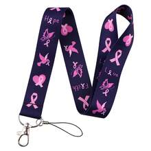Cute Pattern Neck Lanyard, Hope Faith Love & Medical Element Print, Phone Lanyard ID Card Holder Strap For School Work Office, Lovely Nurse Gift - Multicolor - View 14