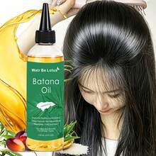 WATR BE LOTUS Minyak Batana, Berasal dari Honduras, Ditekan Dingin, Melembapkan Rambut Secara Mendalam, Cocok untuk Semua Jenis Rambut - 4 Fl Oz - hijau - View 1