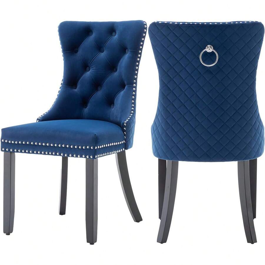 Dining Chairs - Blue - View 1