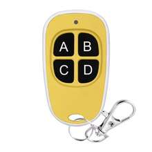 Controle Clonável Copiador 433Mhz Amarelo - A - Visão 7
