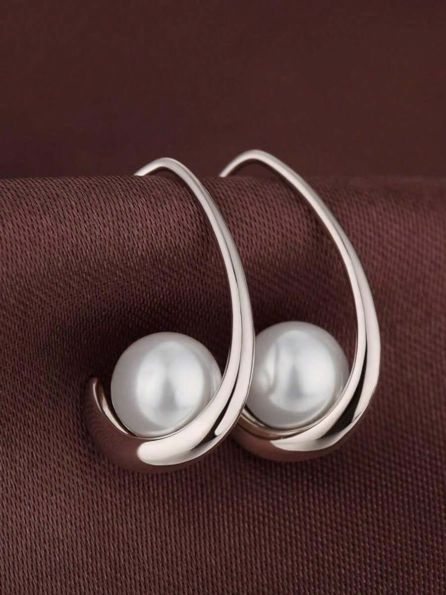 1 Pair Fashionable Earrings For Women, Wedding, Engagement, Party Jewelry, Valentine's Day Gift - 1# - View 1