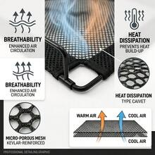 1pc Hanging Cat Hammock, Breathable Mesh Foldable Hook-Style Cat Bed With Raised Side Rails, Space-Saving Indoor Cat Resting Bed - one-size - View 7