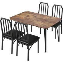 Dining Table & Chair Sets - Brown - View 1